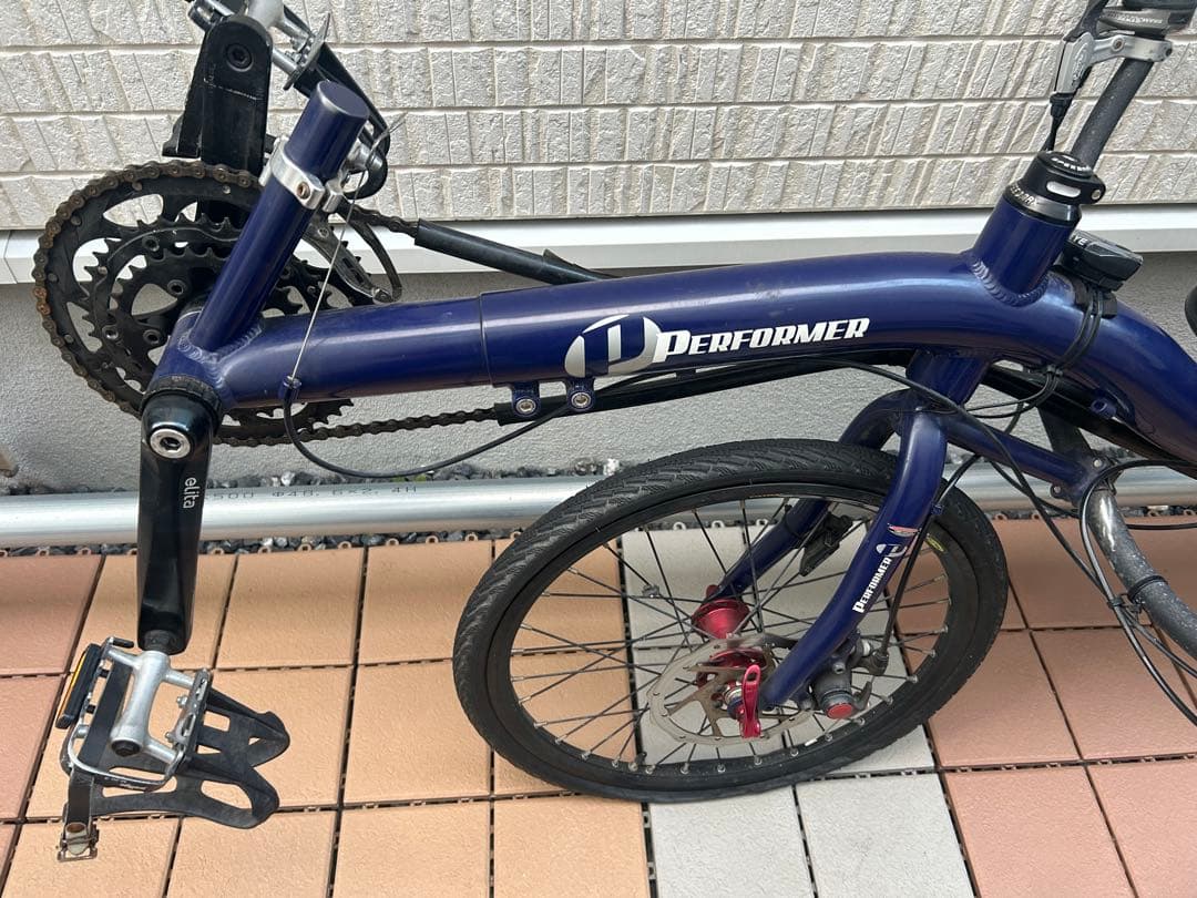 Performer リカンベント自転車 ネイビー