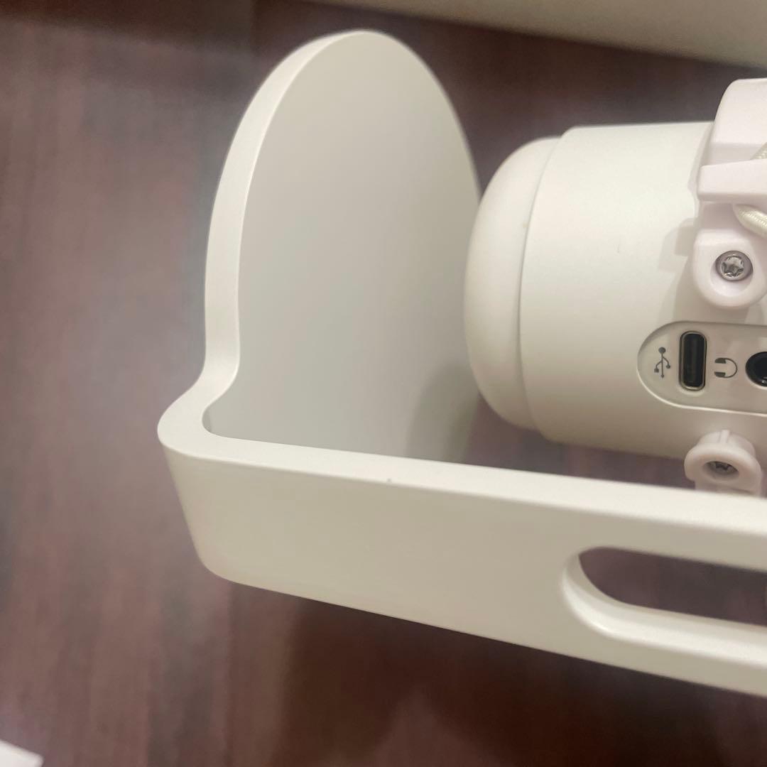 HyperX QuadCast S ホワイト マイク コンデンサーマイク