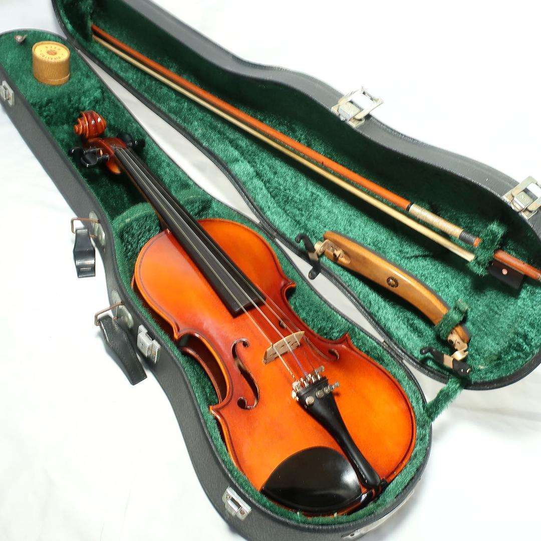 鈴木バイオリン No.103 1971年製 4/4 ハードケース 肩当 弓 付属
