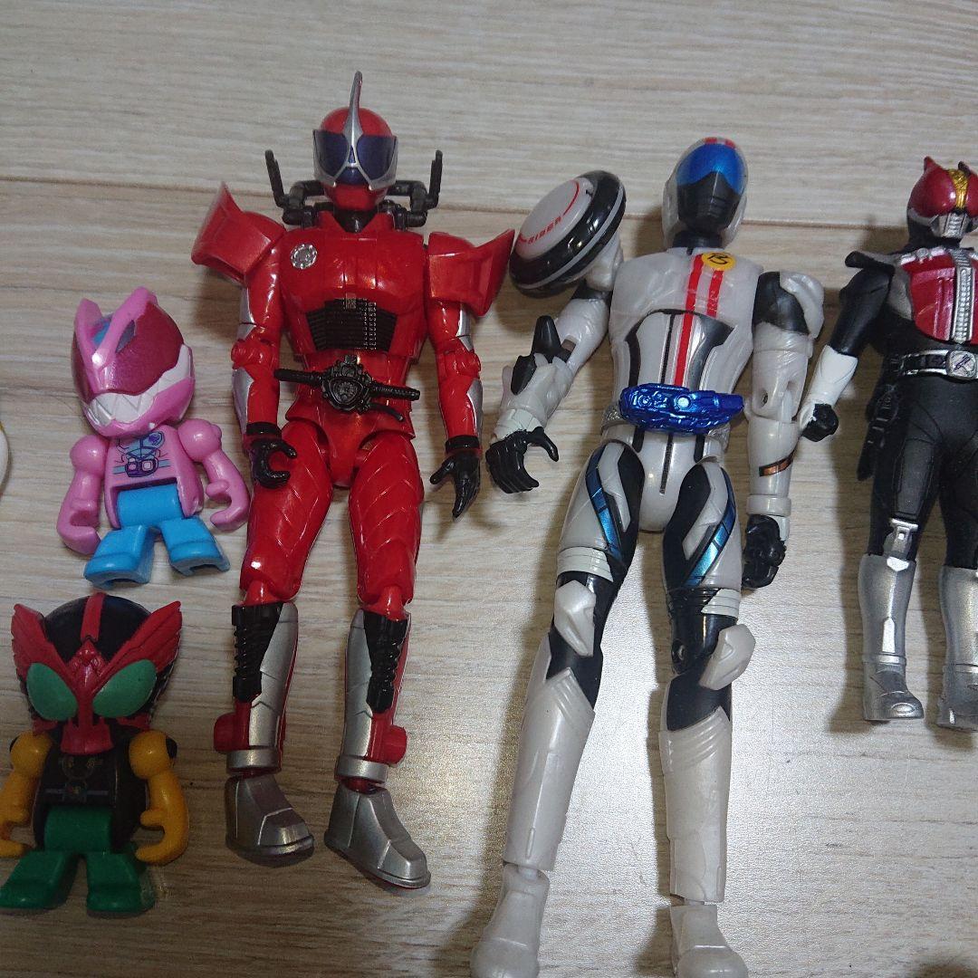 仮面ライダー ソフビ他 フィギュアセット
