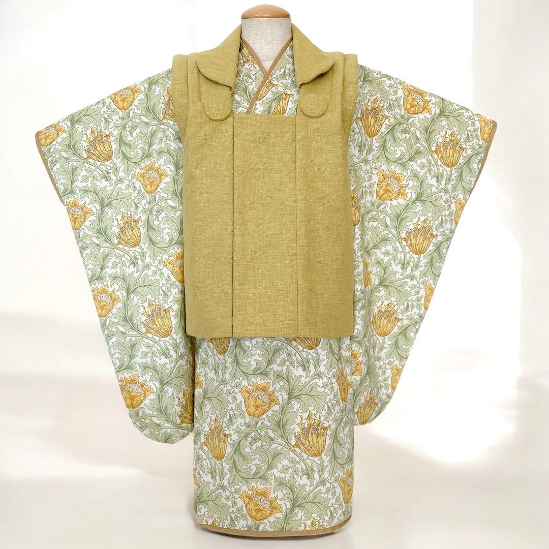 nor★［アネモネH］被布3点セット ꕤハンドメイドꕤ 七五三 3歳