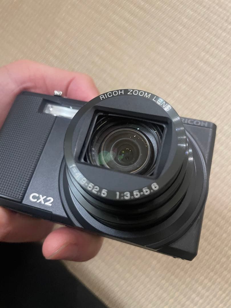 【動作確認済】RICOH CX2 コンパクトデジタルカメラ ブラック