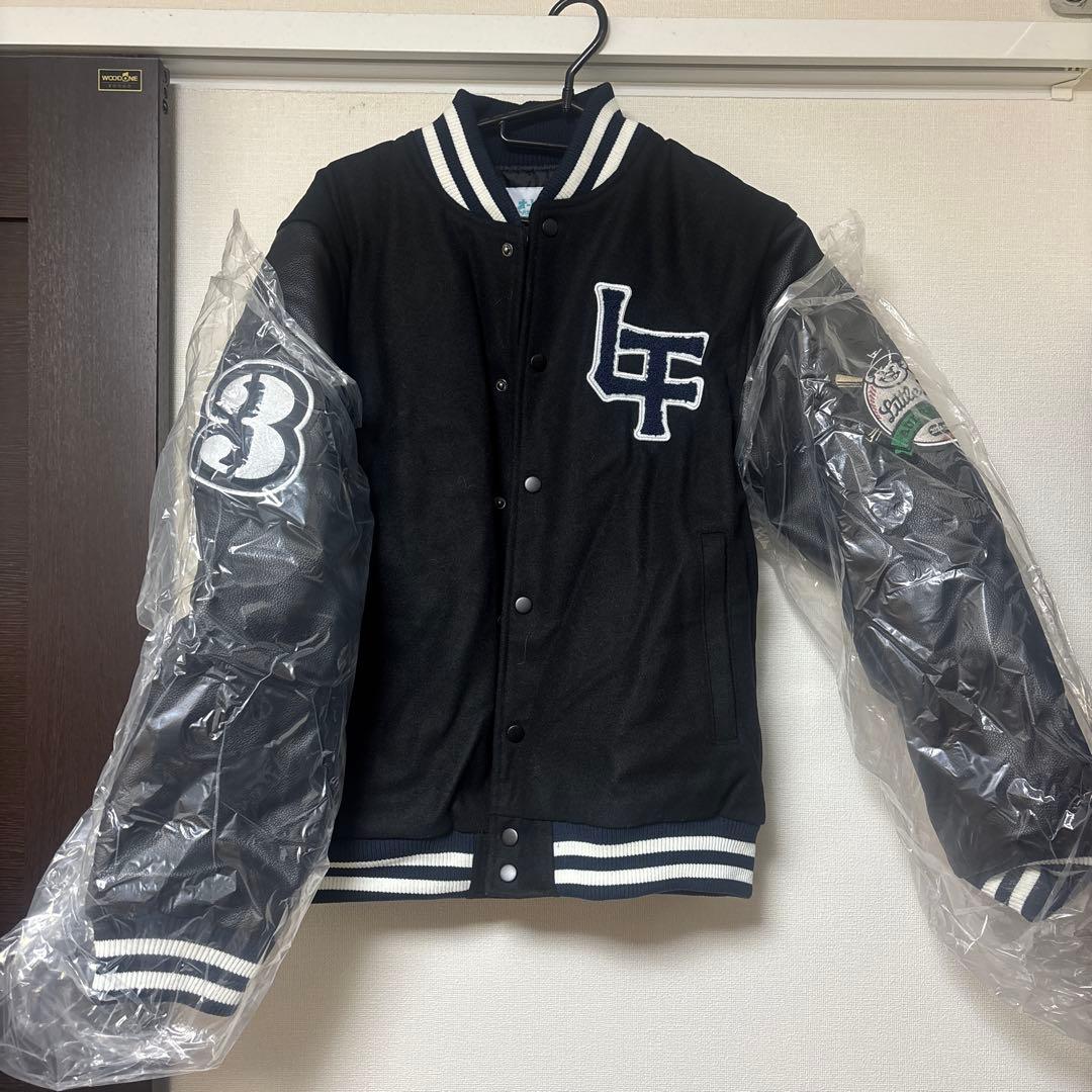 オードリー/ スタジャン /ワッペン/Lサイズ /ブラック/東京ドーム