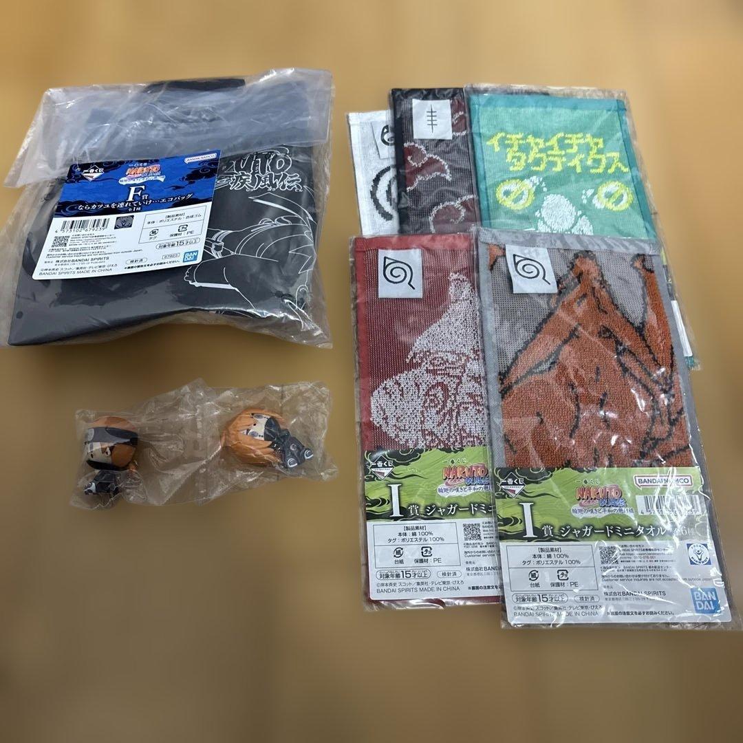 NARUTO疾風伝 1番くじ Ｃ賞ペイン＆Ｅ賞自来也 ＆F.G.I賞付