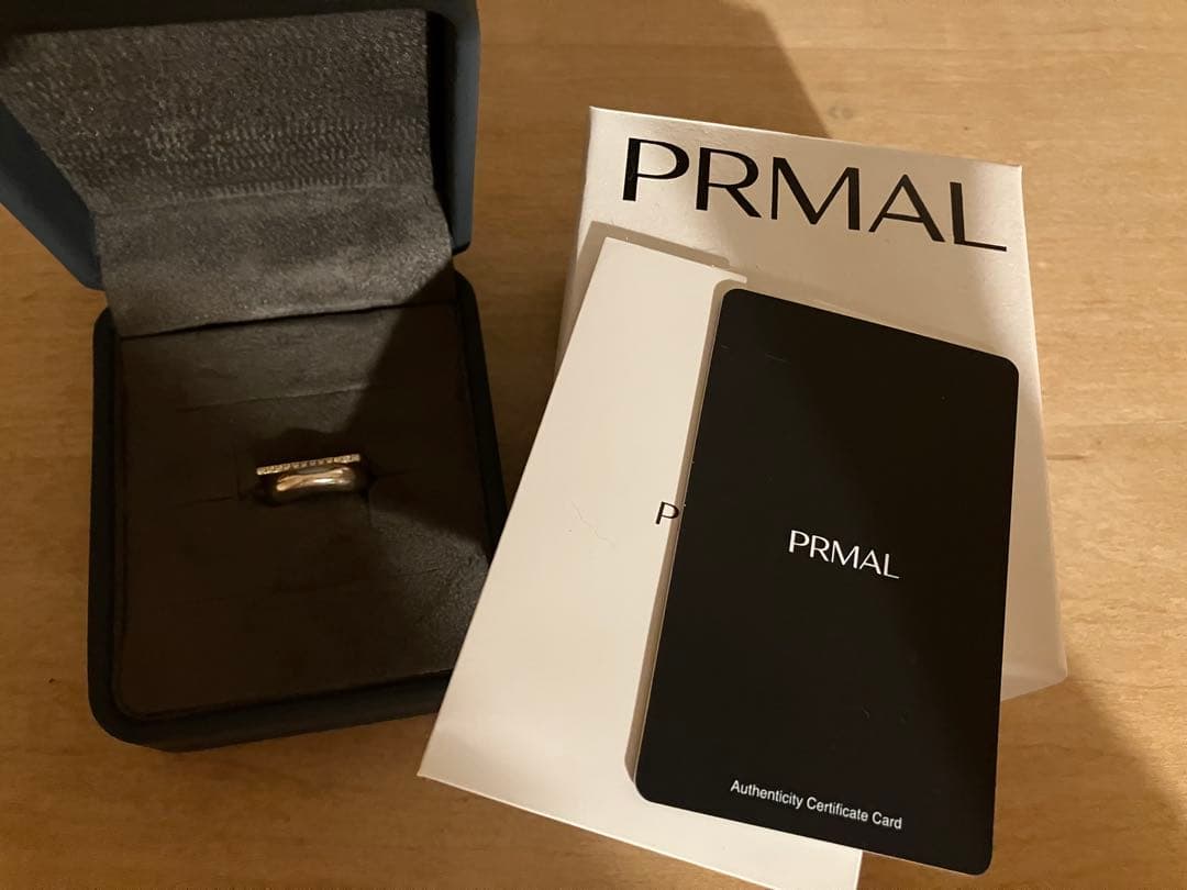PRMAL リング　ダイアモンド✖︎10k
