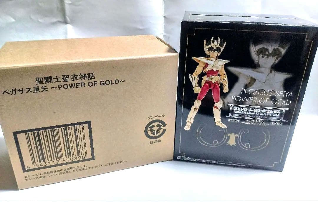 新品 限定 聖闘士聖衣神話 POWER OF GOLD 新生青銅聖衣 スタンド