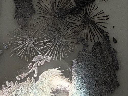 【 本銀色絵大盃 】　薄胎磁　高砂画　天保15年　瀬戸焼骨董