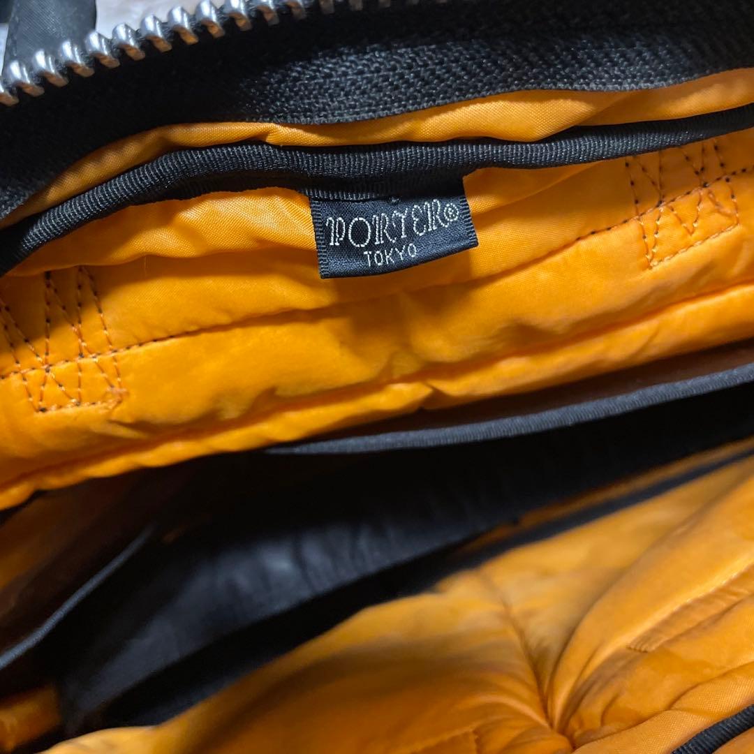 ポーター タンカー 2WAY ブリーフケース 黒 ナイロン ビジネスバッグA4