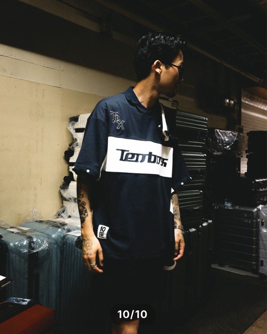 TENBOX 10匣 テンボックス　Convertible Game Shirt