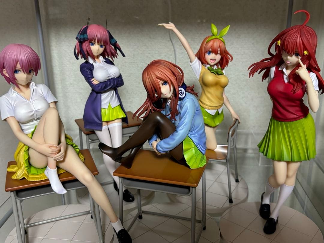 五等分の花嫁　フィギュア　コトブキヤ　一花　二乃　三玖　四葉　五月　箱付き　限定