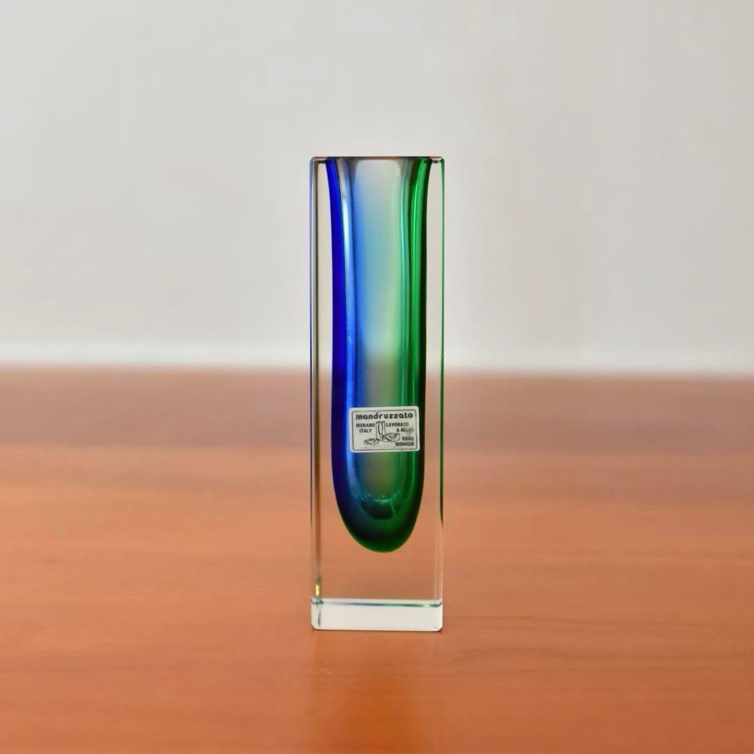 Murano Italy ヴェネツィア　Mandruzzato フラワーベース