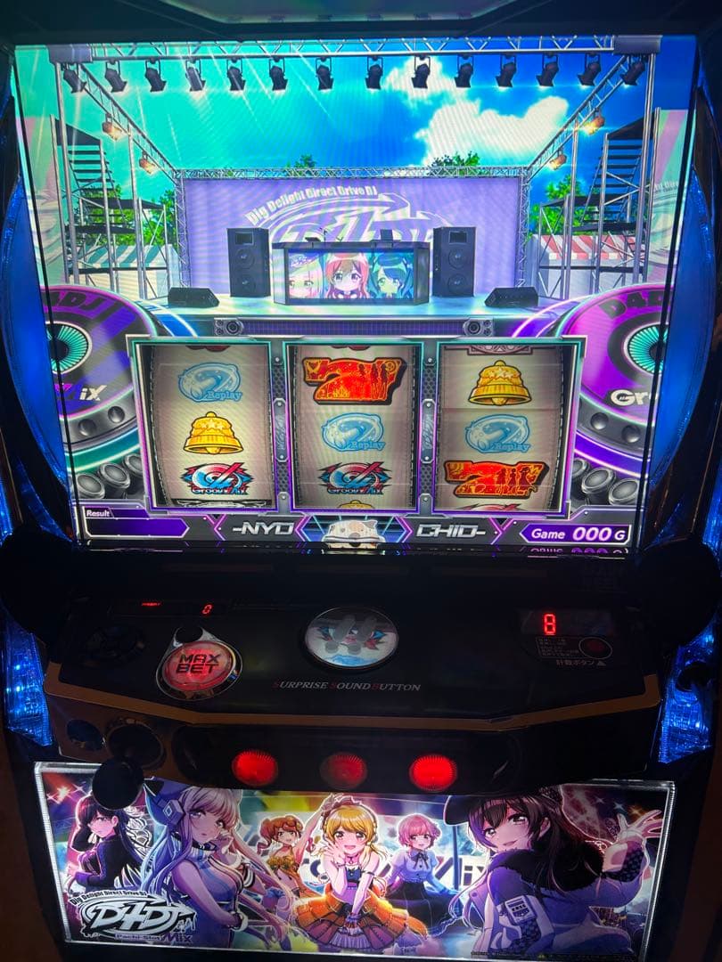 パチスロ実機　Ｄ４ＤＪ