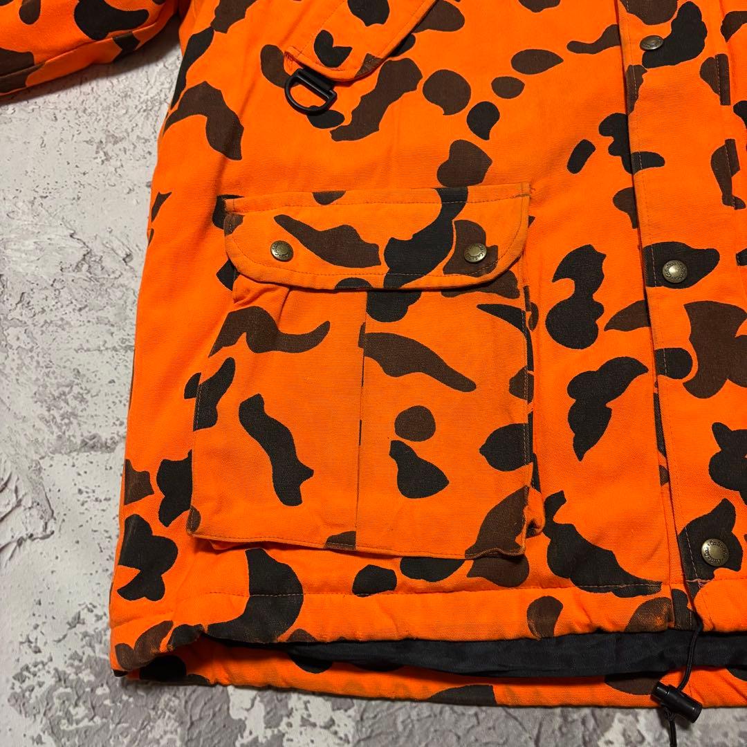 90's USA製 Cabela's ダックハンターカモ オレンジ 中綿