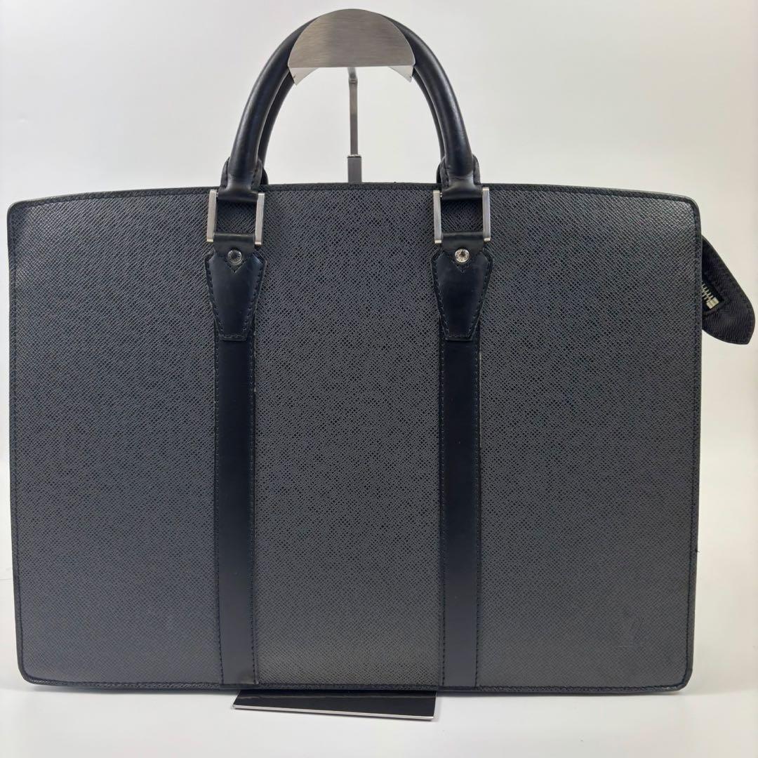 美品 ルイヴィトン タイガ ポルトドキュマン ロザン アルドワーズ ブラック