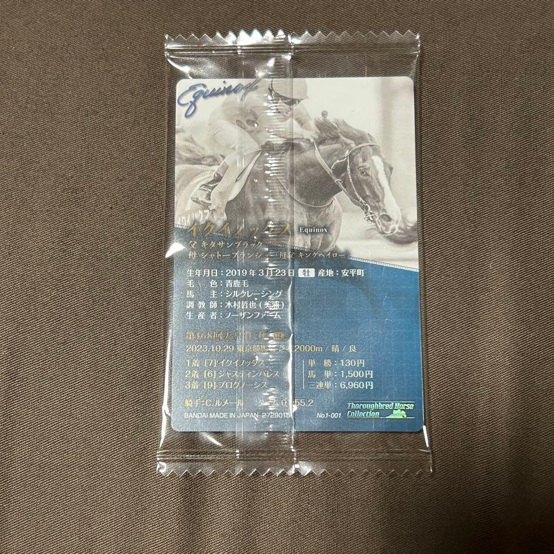 金箔サイン入り　イクイノックス　サラブレッドコレクション