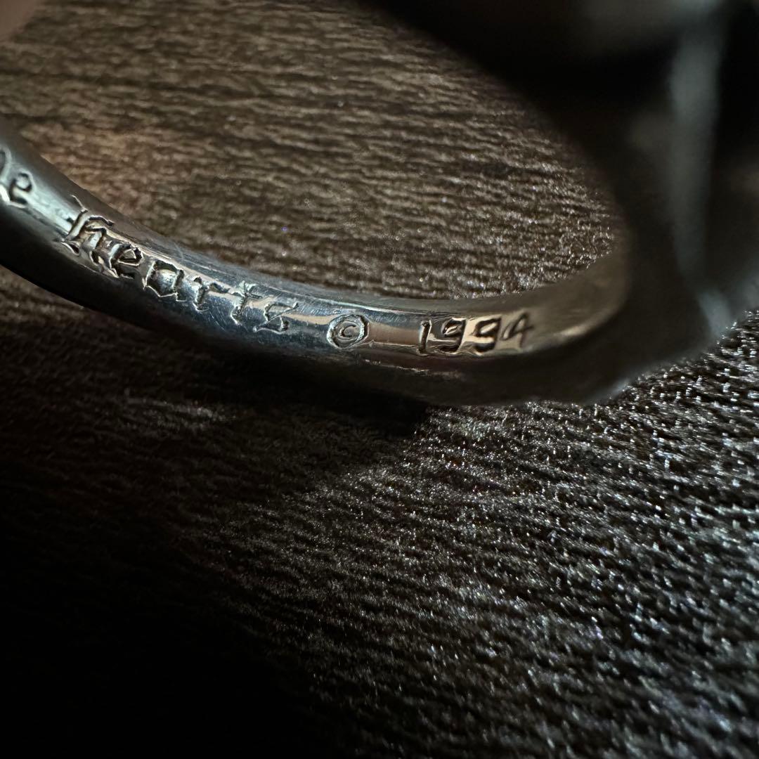 Chrome Hearts クロムハーツ　シルバーリング スクロールバンドリング