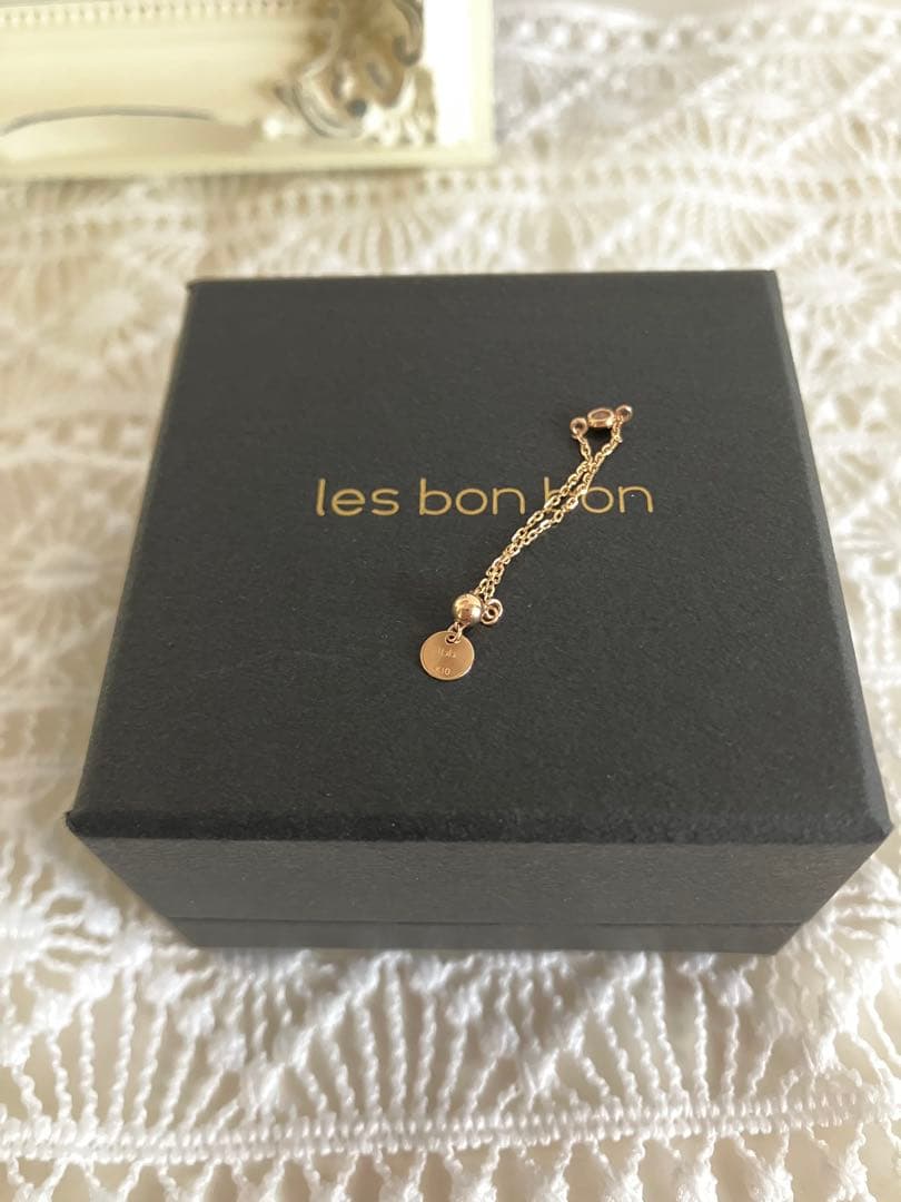 les bon bon ルボンボンアジャスタブルダイヤモンドリング10K