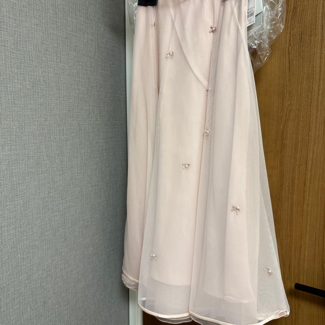 celford リボンパールチュールスカート　ピンク