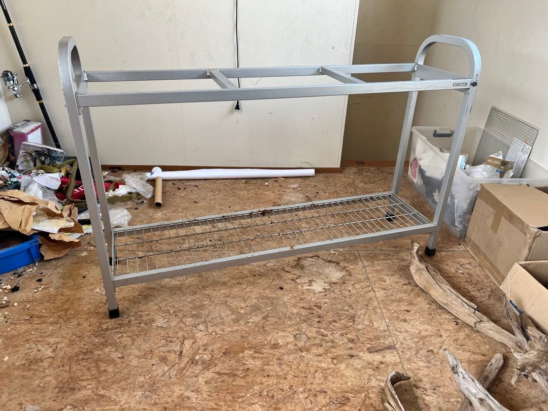 1200水槽　濾過層付き　コトブキ水槽台付き