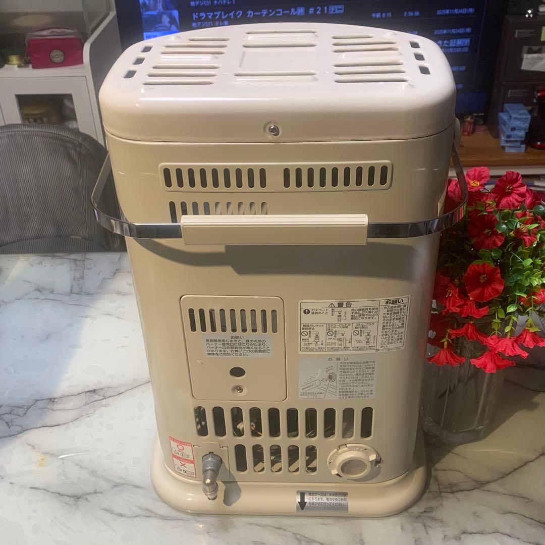 美品●リンナイ ガス 赤外線ストーブ R-852PMSⅢ 都市ガス■動作未確認