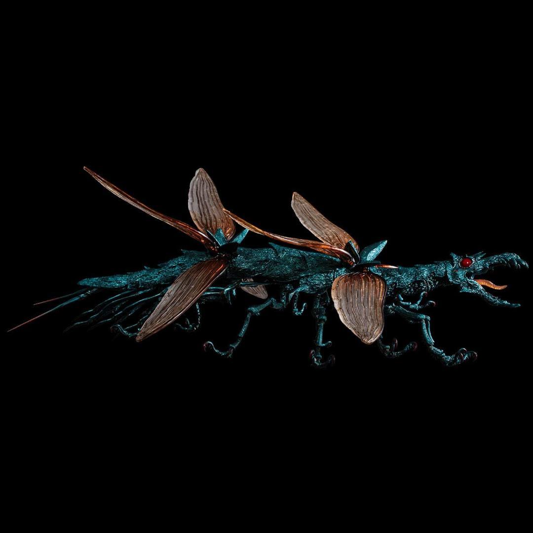 【 新品・未使用品 】タケヤ式自在置物　風の谷のナウシカ 大王ヤンマ フィギュア