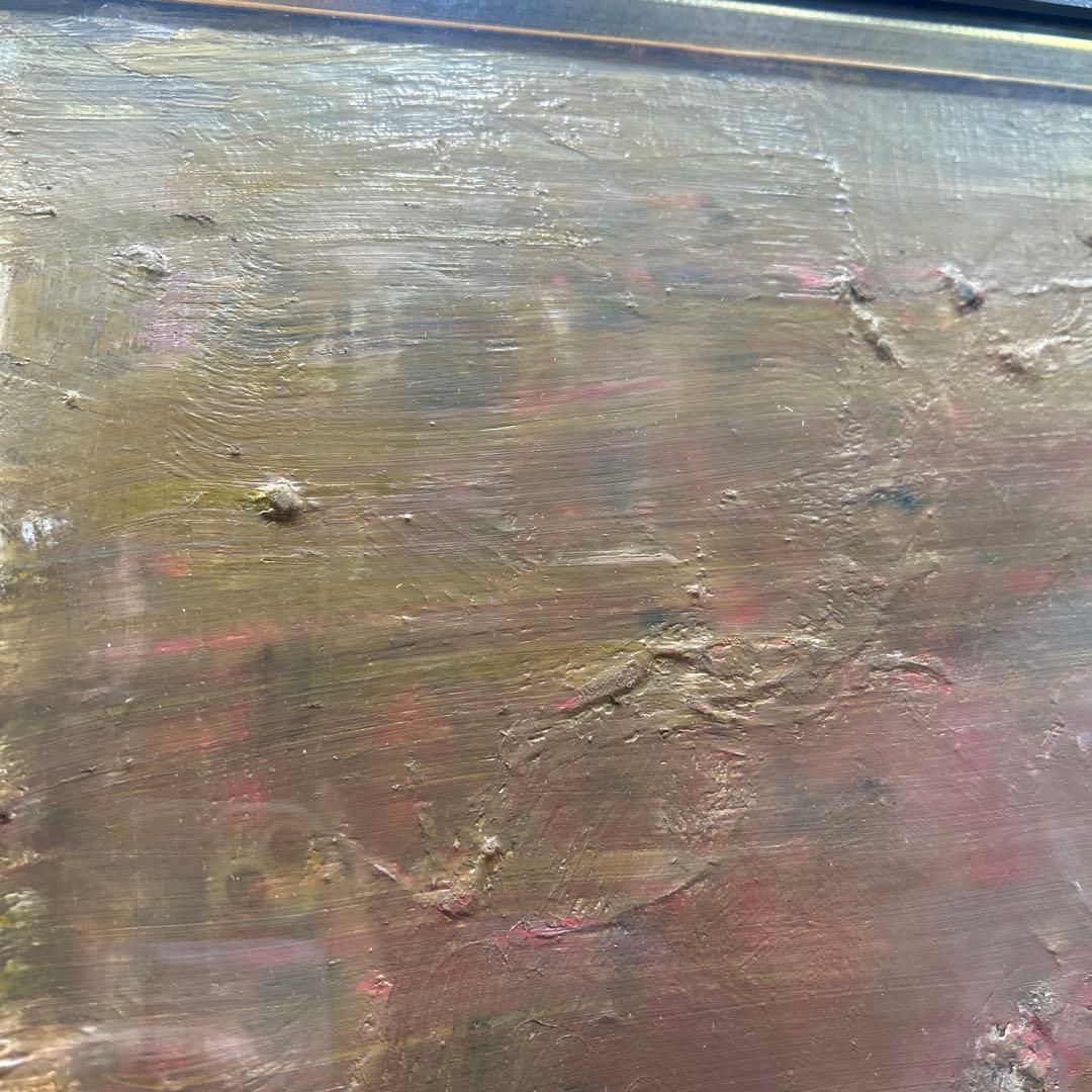 5674 織田広喜「少女」油彩15号 直筆サイン