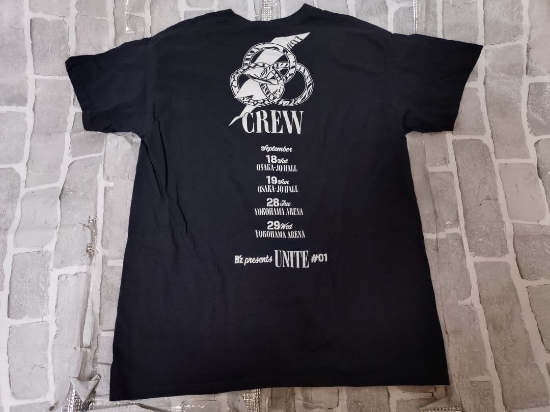 【クルー】【美品】Lサイズ【UNITE】B'z✖Mr.Children✖GLAY