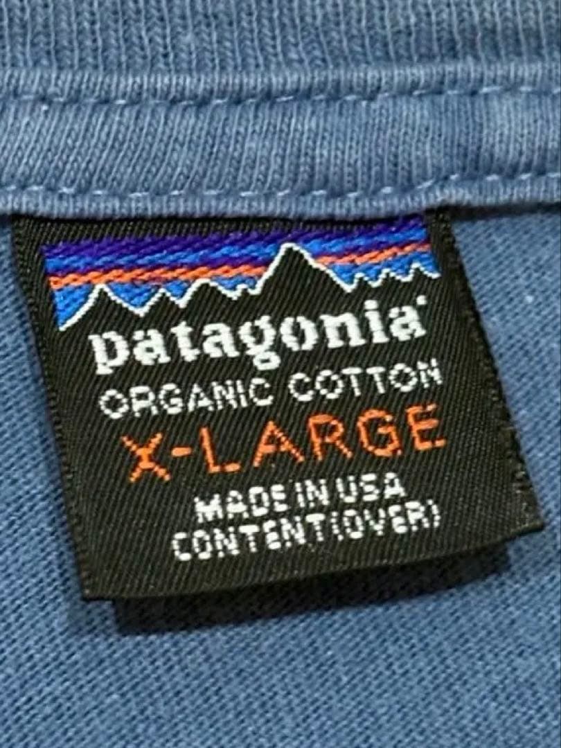 90s USA製 patagonia パタゴニア Tシャツ カヌー フェード