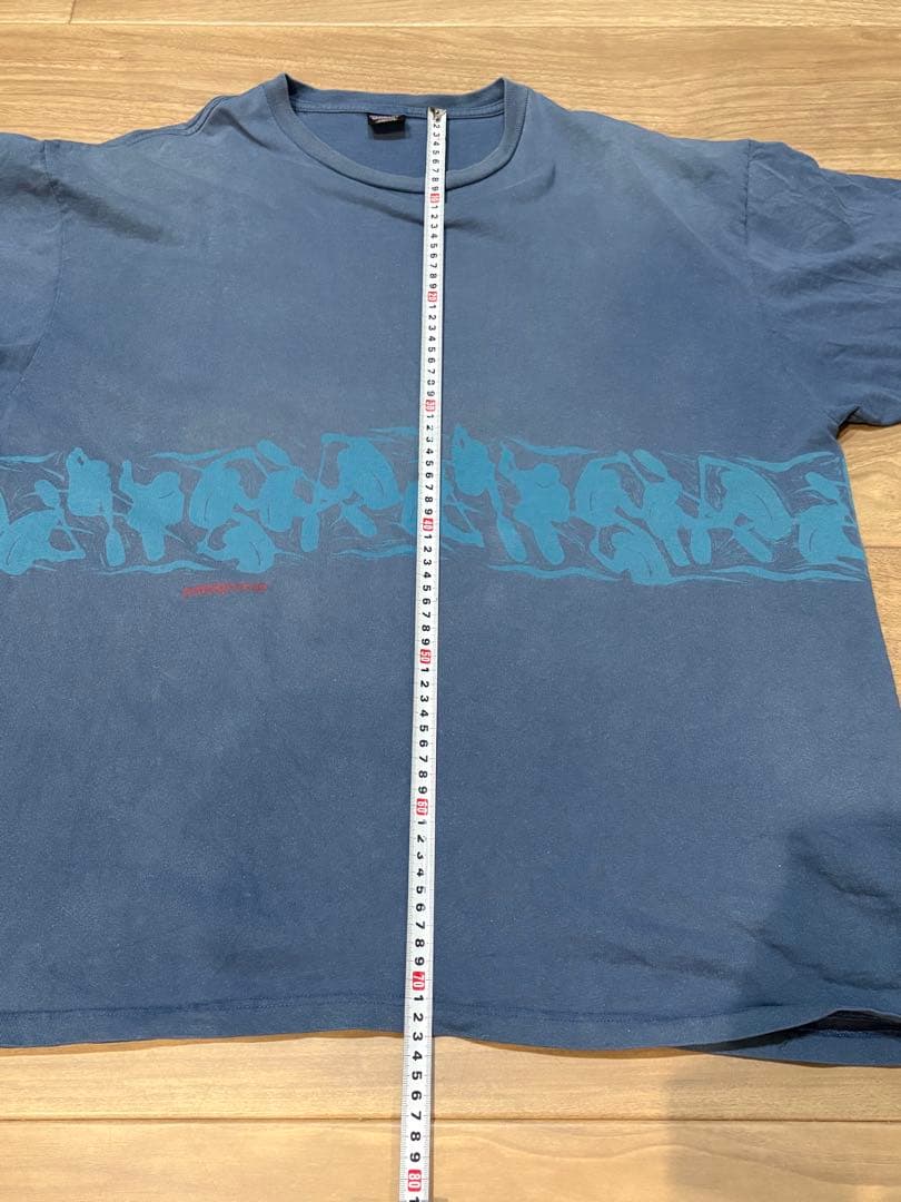 90s USA製 patagonia パタゴニア Tシャツ カヌー フェード