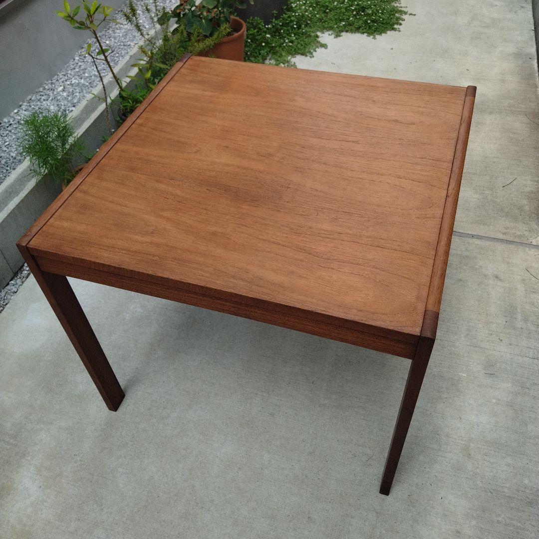 チーク家具　スクウェアテーブル