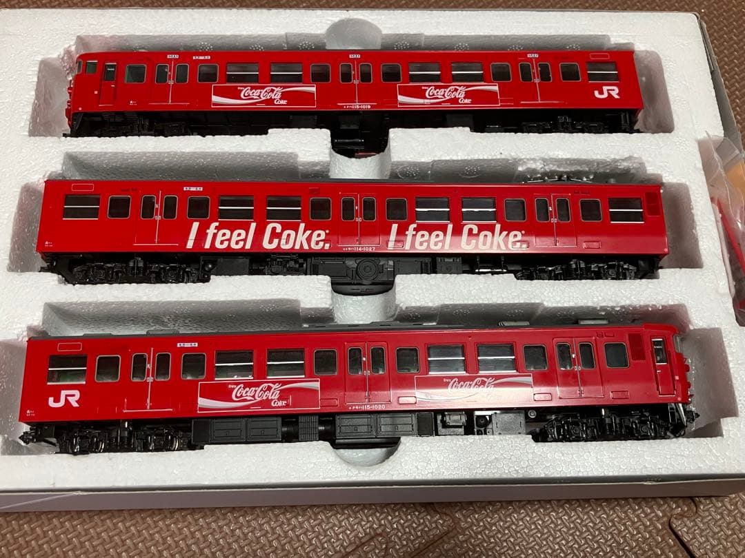 TOMIX HO 115系　コカコーラ塗装