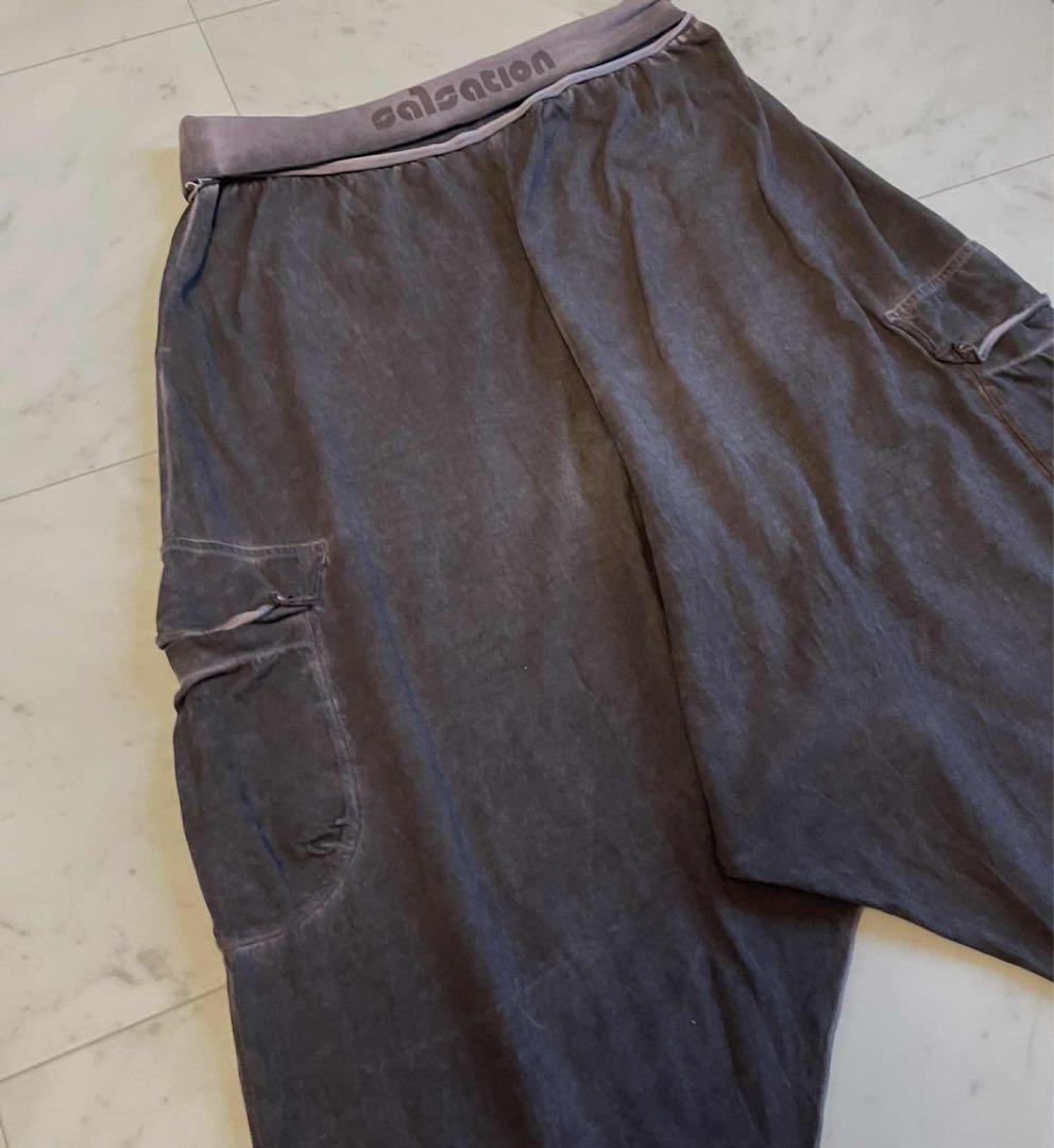 サルセーション　Salsation カーゴパンツ　ダークブラウン　S