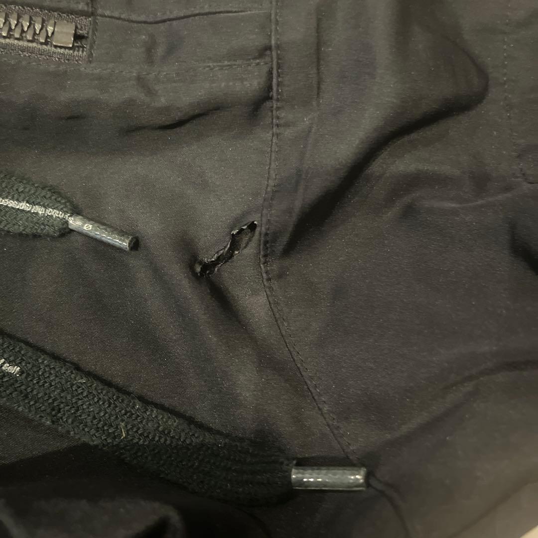 JULIUS NILoS ユリウス　ニルズ ブラックサルエルパンツ