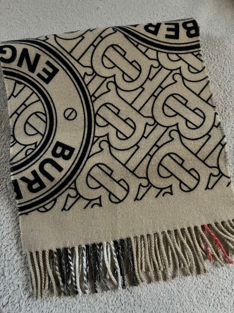 BURBERRY チェック柄 マフラーリバーシブル　 ノバチェック