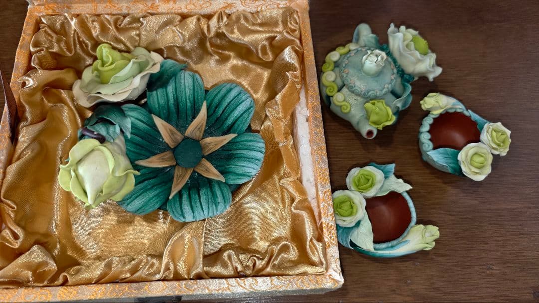 茶器 アンティーク 飾りセット