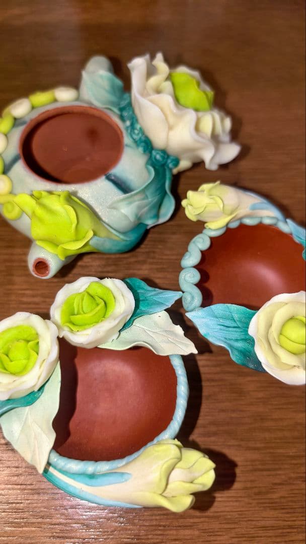 茶器 アンティーク 飾りセット