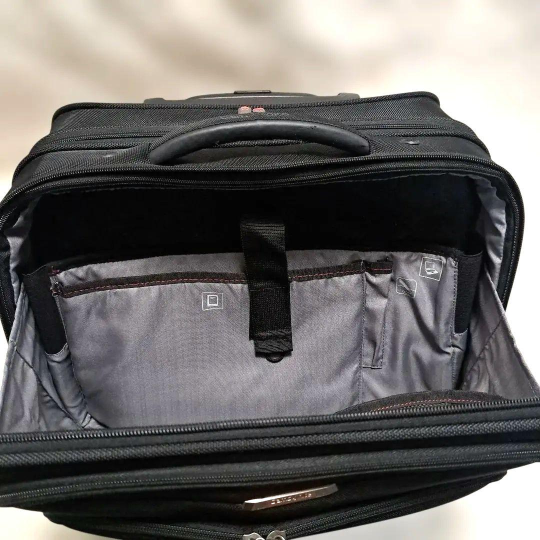 【Samsonite】サムソナイト ビジネスキャリーバッグ ブラック 機内持込可