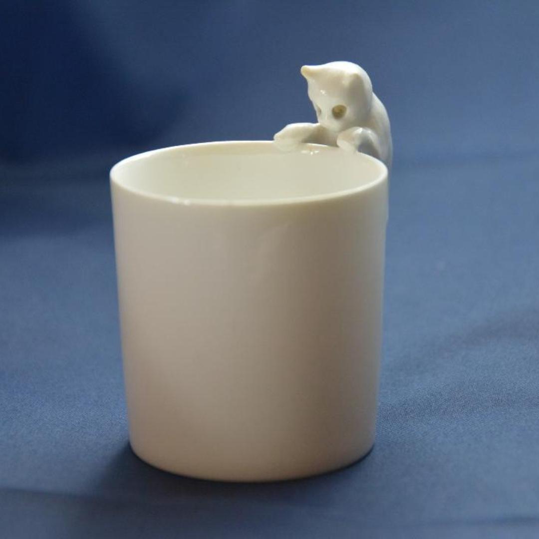英国Copeland Spode社製  Cat handle　cup