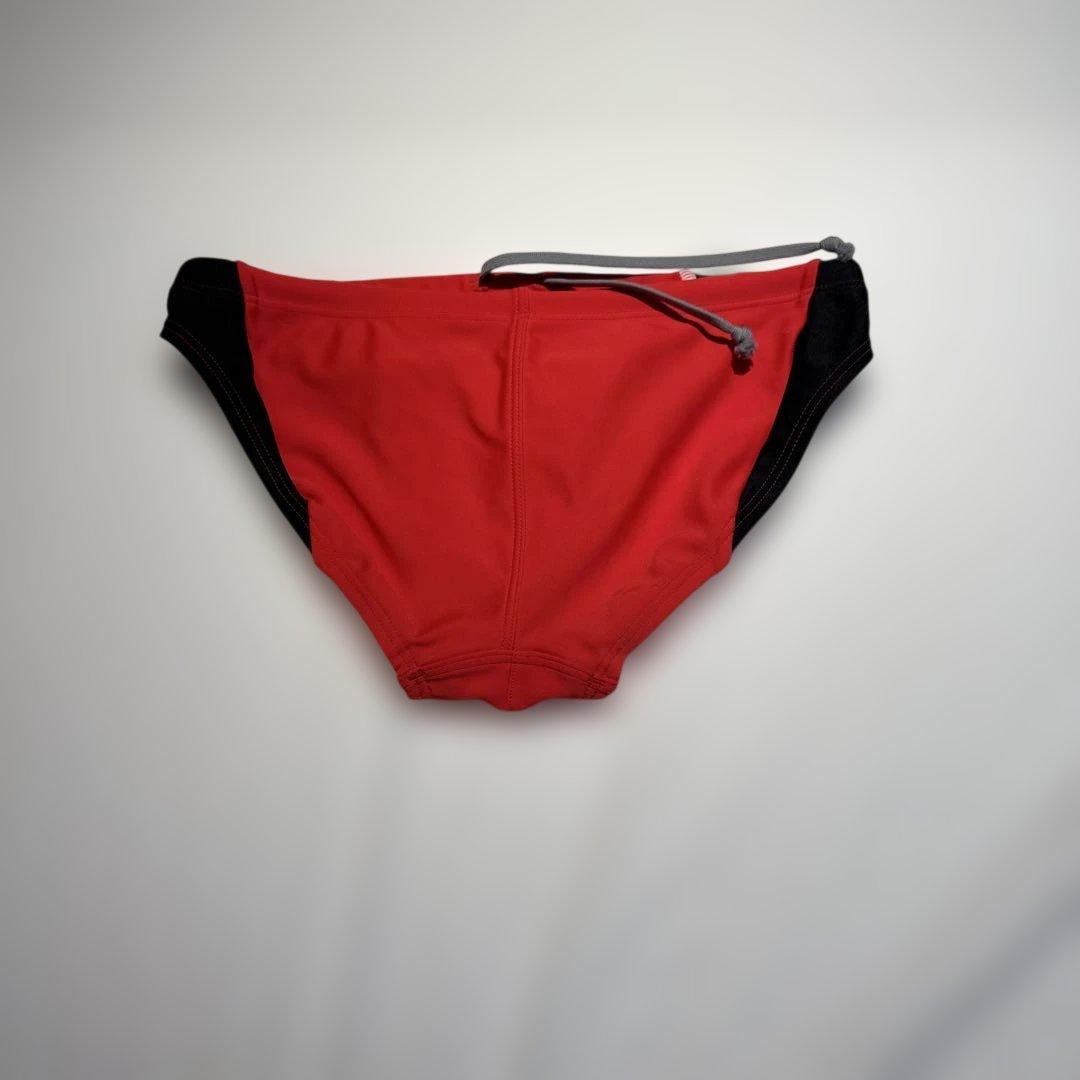 競パン arena 競泳用水着 赤/黒 Lサイズ