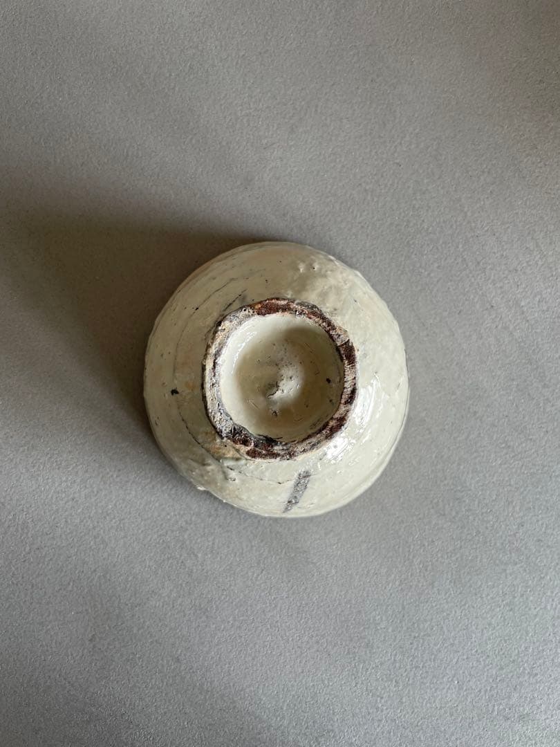 森岡成好 粉引茶碗 抹茶茶碗 小服茶碗 旅茶碗 粉引