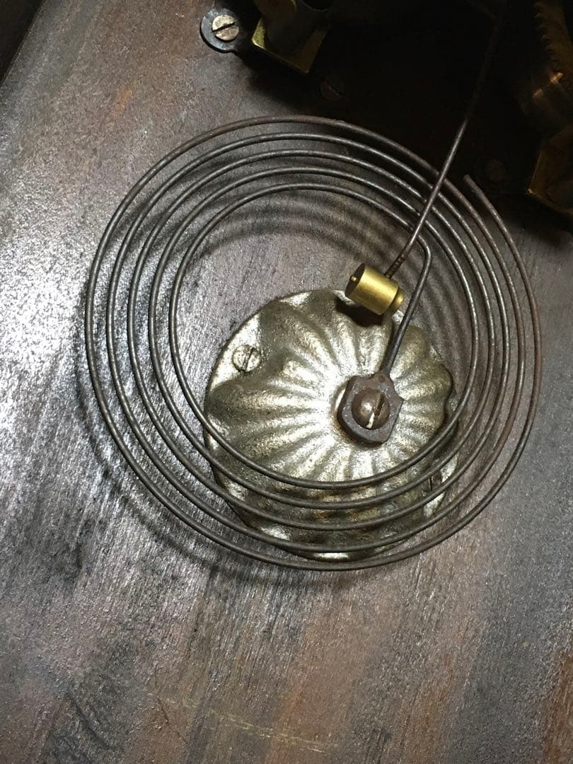 大正 戦前ゼンマイ振り子時計 整備済み