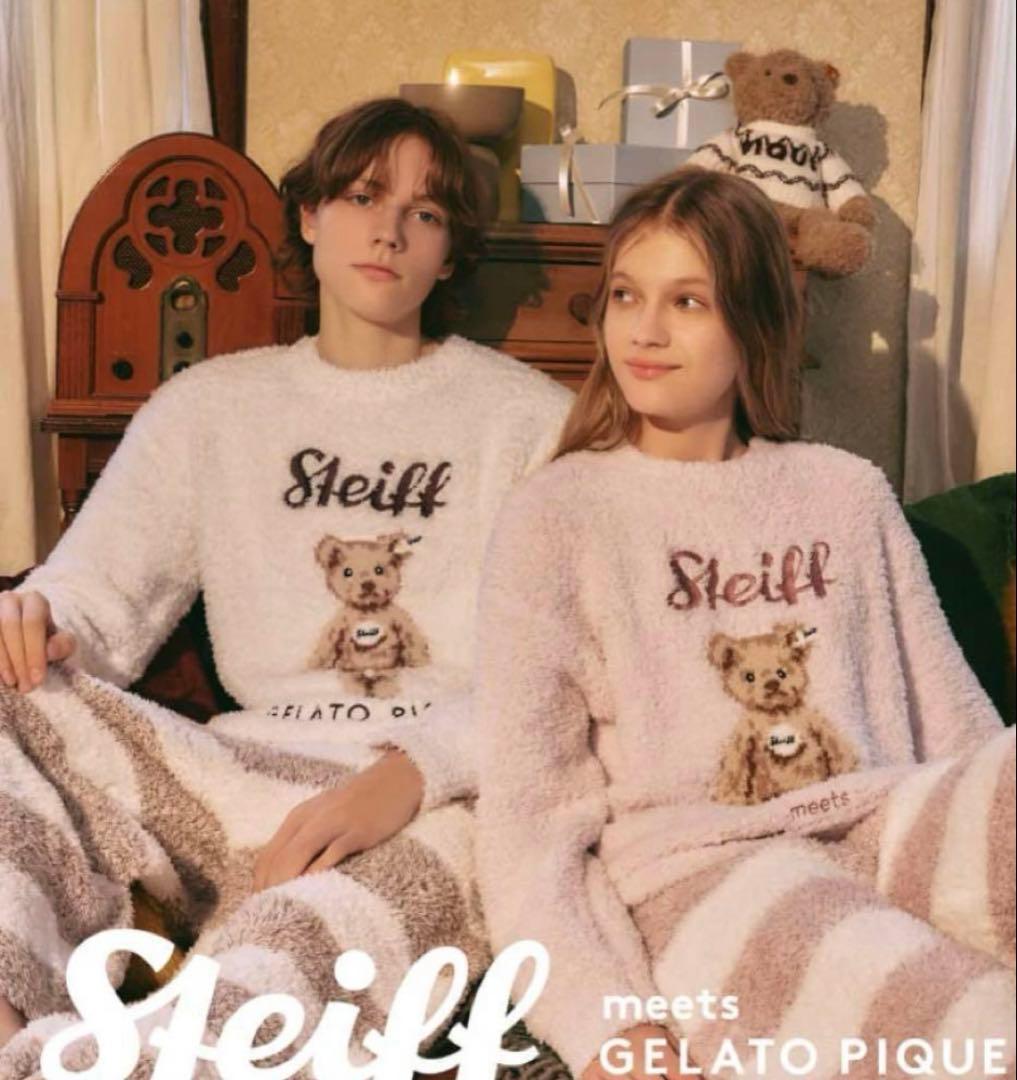Steiff × gelato pique ルームウェア