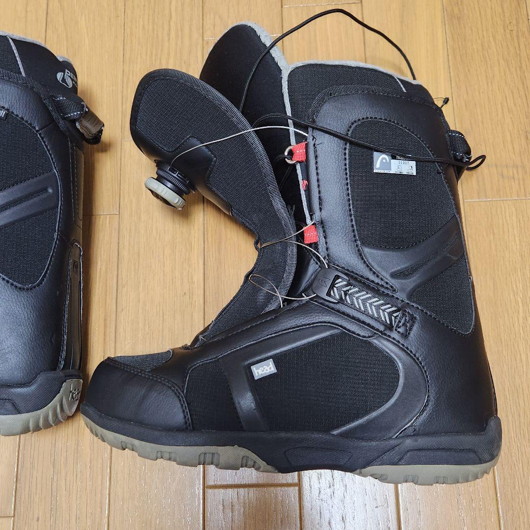 HEAD スノーボード　BoAダイヤルブーツ ブラック 26.5cm