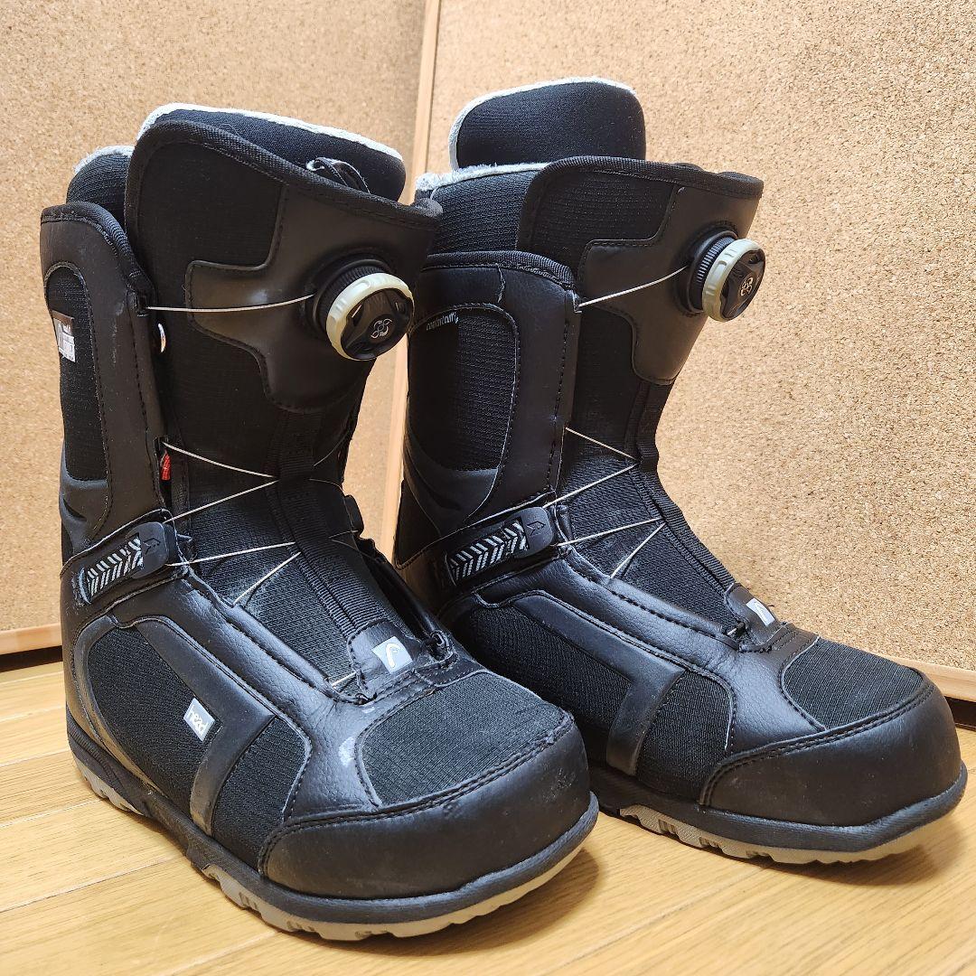 HEAD スノーボード　BoAダイヤルブーツ ブラック 26.5cm