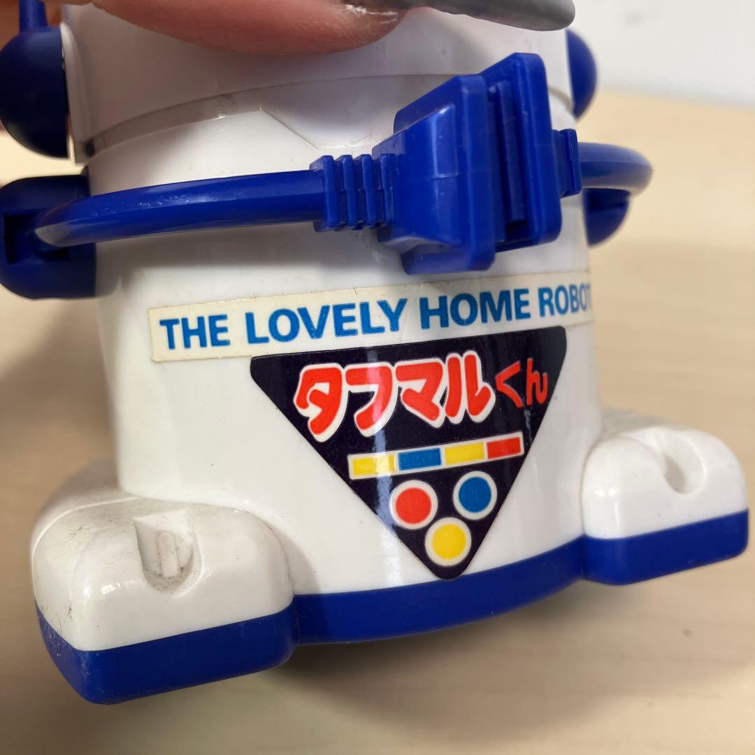 E-壁 ジャンク品 希少 レトロ タフマルくん 貯金箱 ロボット おもちゃ
