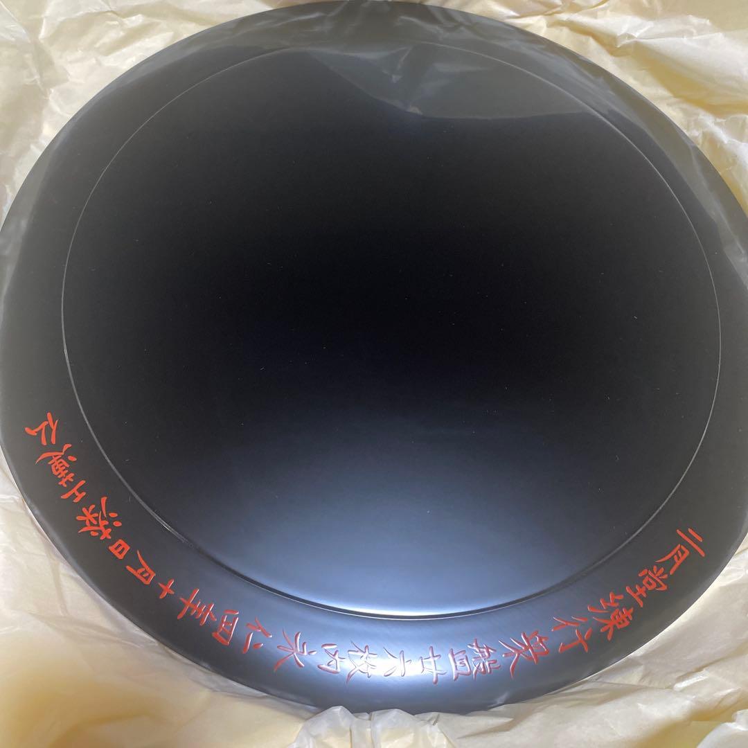 東大寺　二月堂日乃丸盆　5客