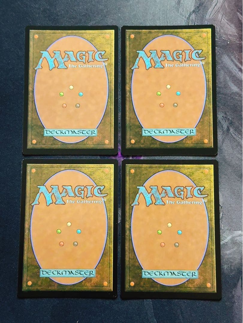 【ショーケースfoil】思考囲い　英語　4枚セット