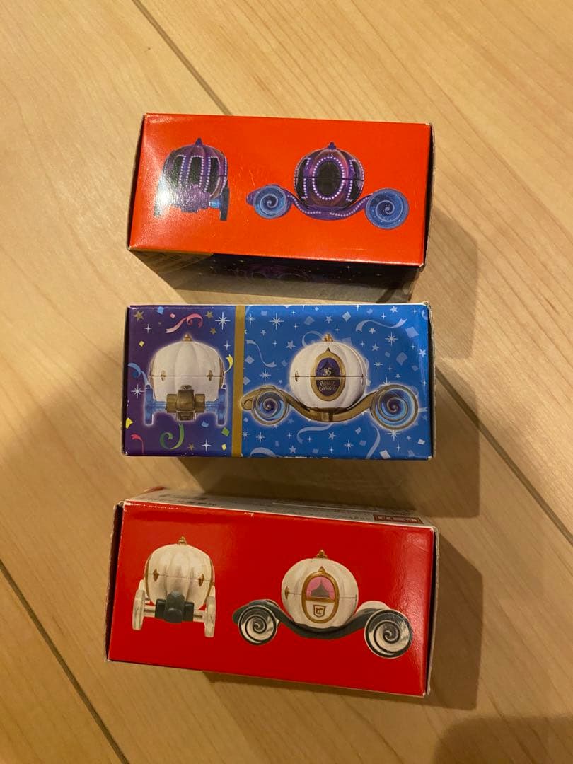 ディズニー　トミカ　カボチャの馬車　35周年