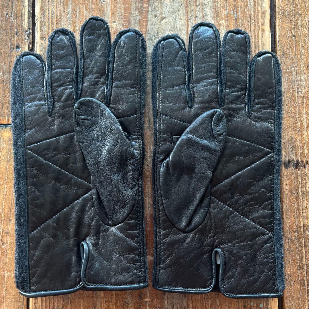 Martin Margiela マルジェラ メンズ レザー/ ウール 手袋