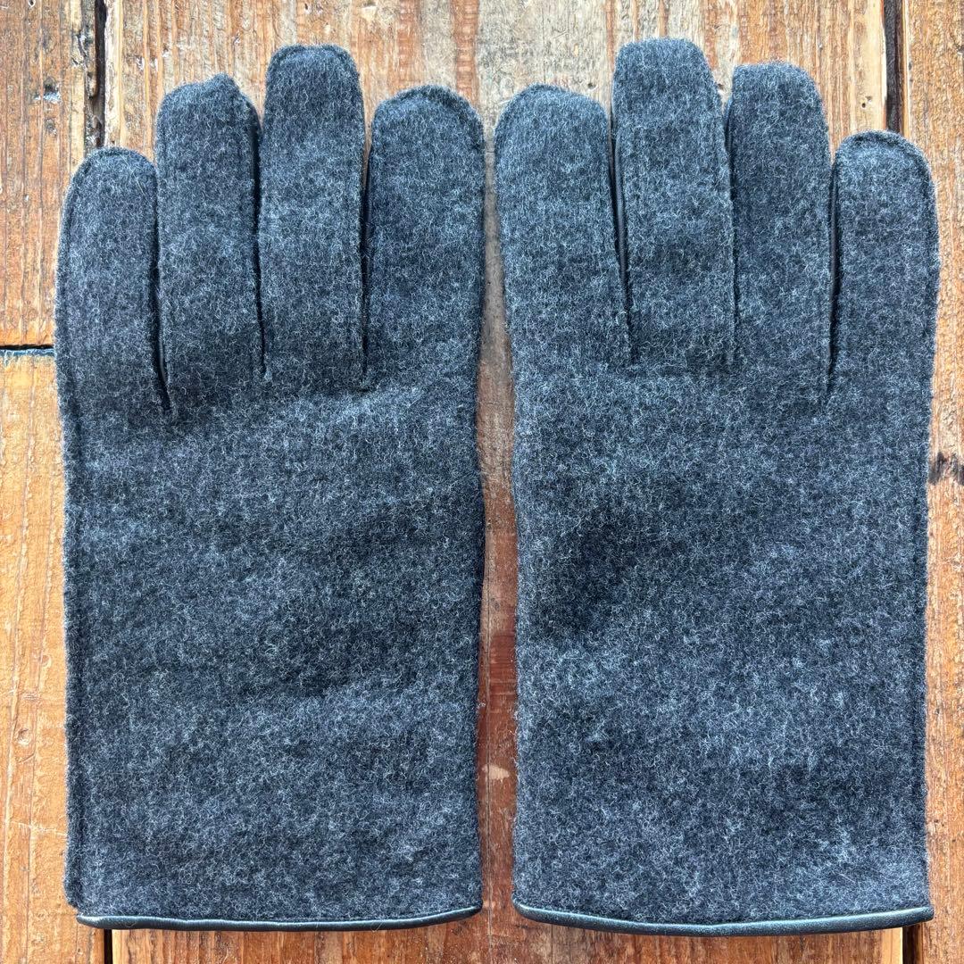 Martin Margiela マルジェラ メンズ レザー/ ウール 手袋